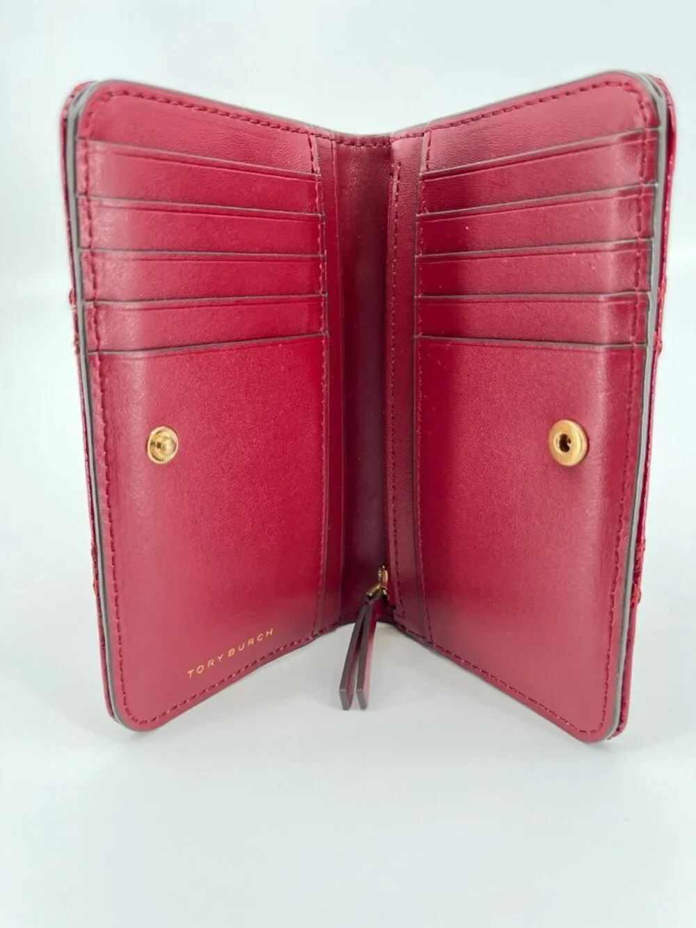 Tory Burch Willa Medium Wallet 169924 Berry